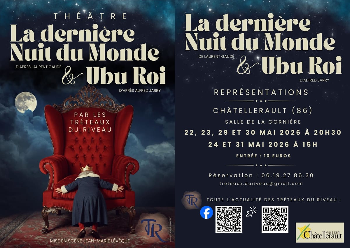 La dernière nuit du monde &amp; Ubu Roi — Châtellerault