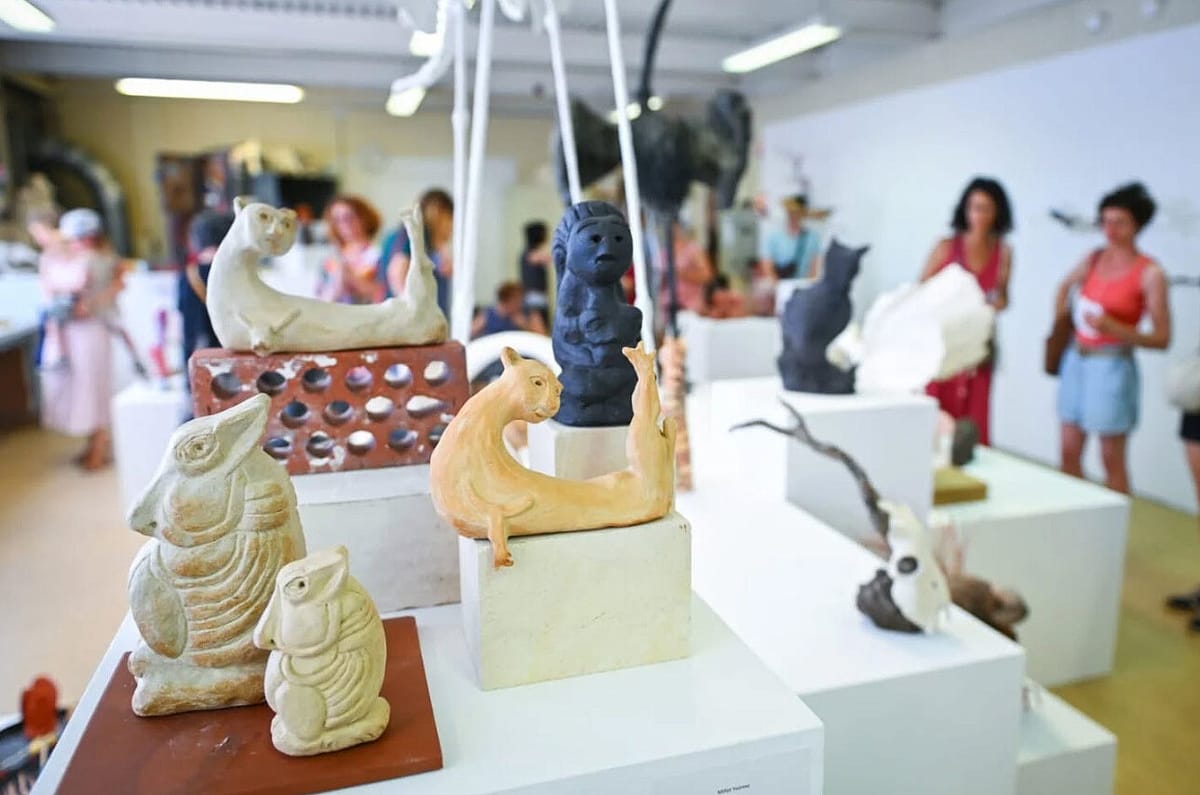 Exposition des élèves des Beaux-art — Buxerolles