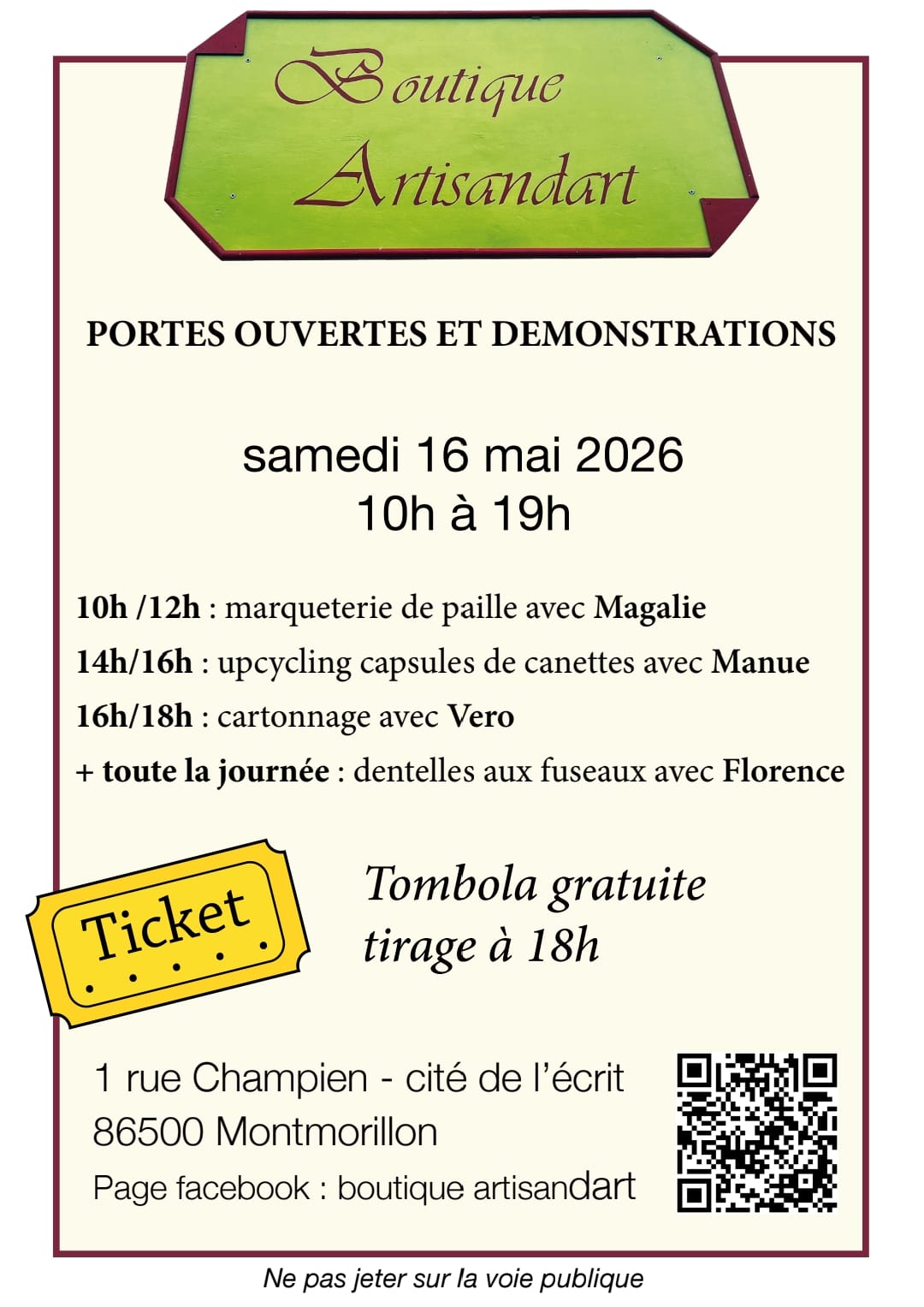 Portes ouvertes et démonstration — Montmorillon