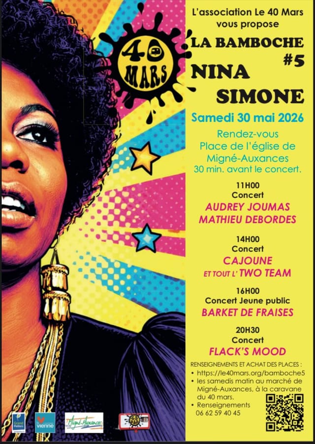 La bamboche #5 Nina Simone — Migné-Auxances