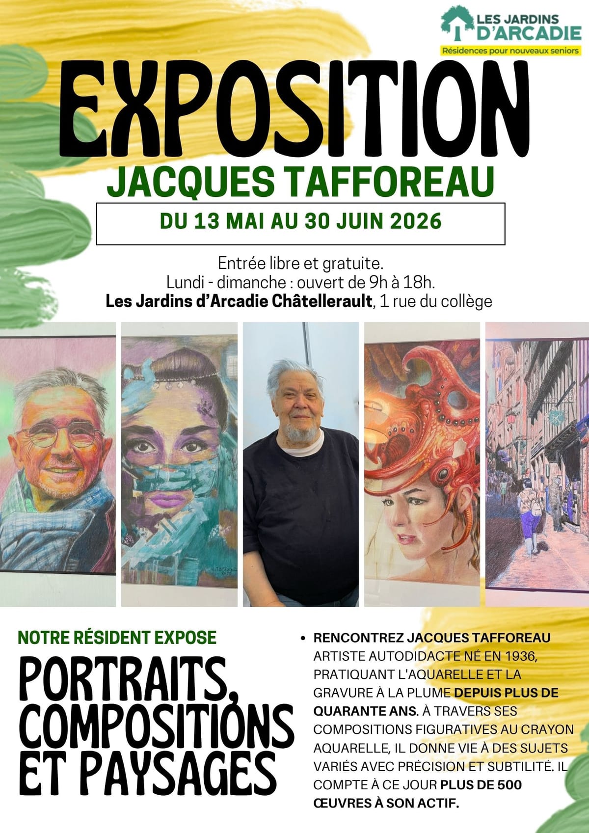 Exposition Jacques TAFFOREAU — Châtellerault