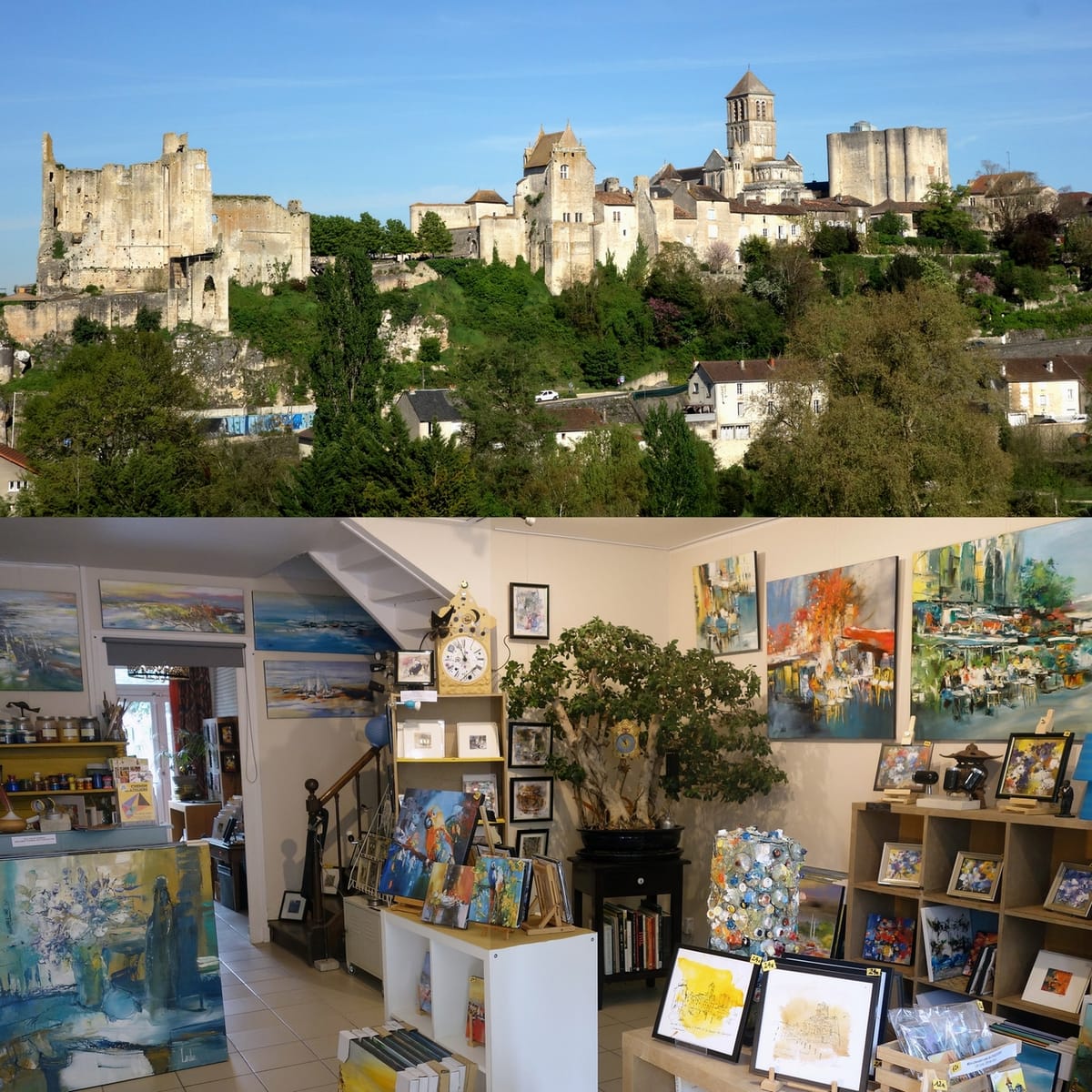 Expositions Cité médiévale — Chauvigny