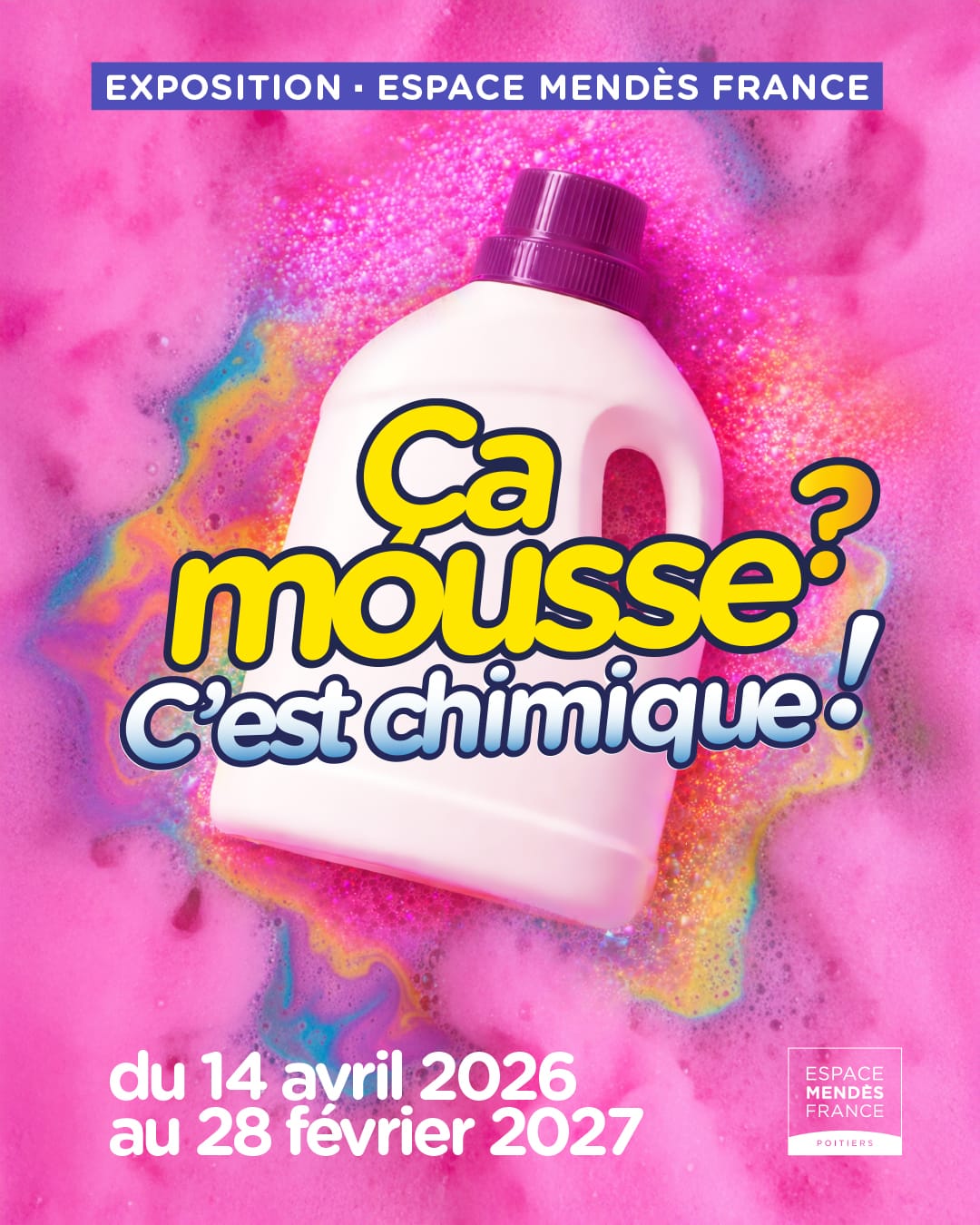 Ça mousse ? C'est chimique ! — Poitiers