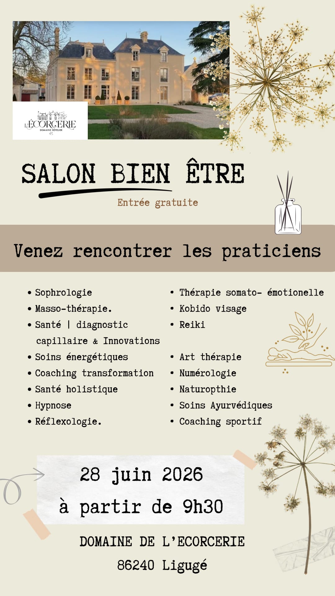 SALON BIEN ETRE / MIEUX ETRE — Liguge