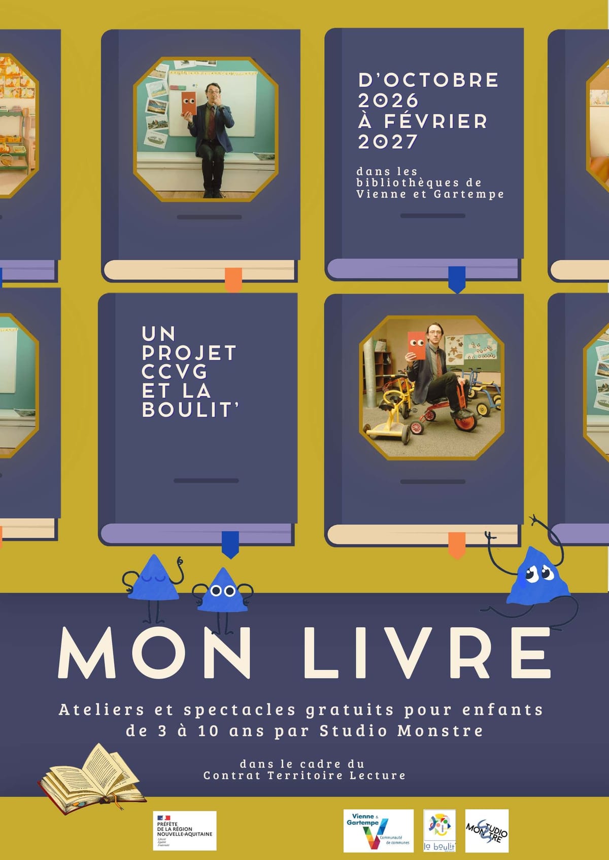 Atelier de médiation "Mon Livre" — L'isle Jourdain