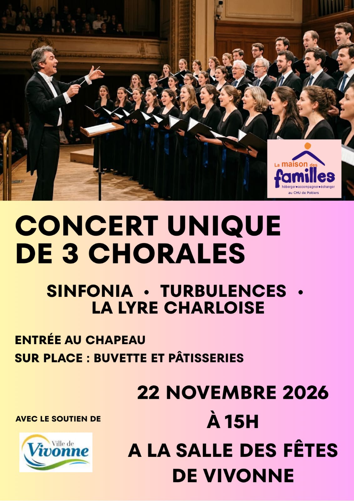 CONCERT SOLIDAIRE — Vivonne