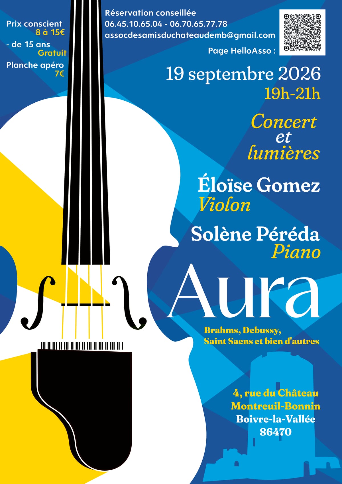 AURA musique classique en lumière — Boivre-la-Vallée