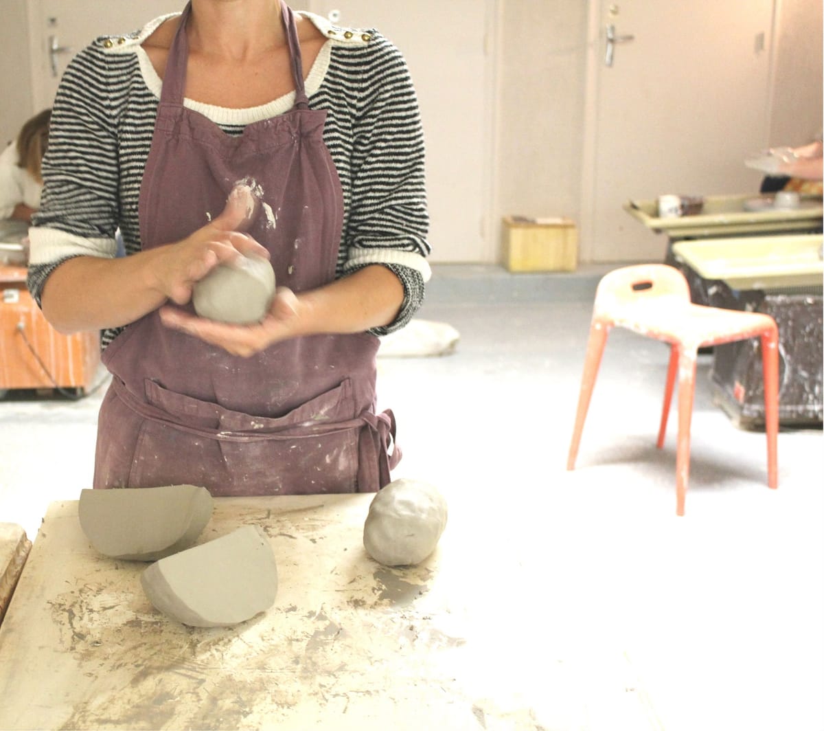 Céramique Façonnage à la plaque — Poitiers
