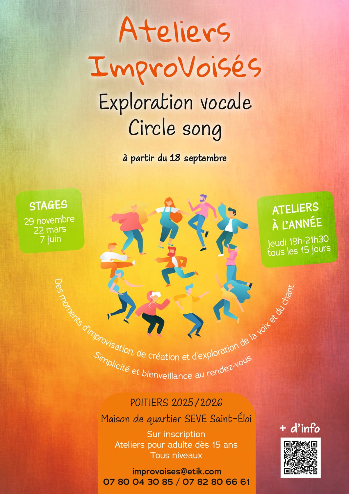 Ateliers ImproVoisés — Poitiers