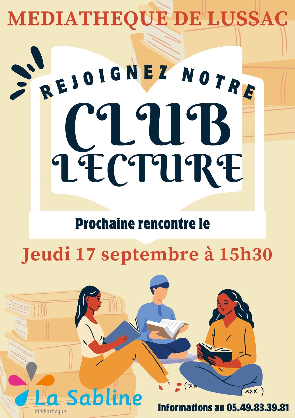 Club lecture — Lussac-les-Châteaux