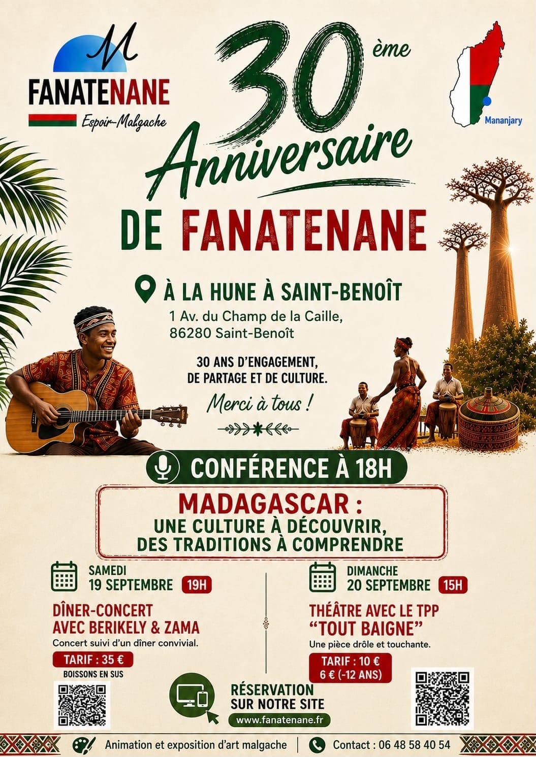 THEATRE AVEC TPP - TOUT BAIGNE — St Benoit