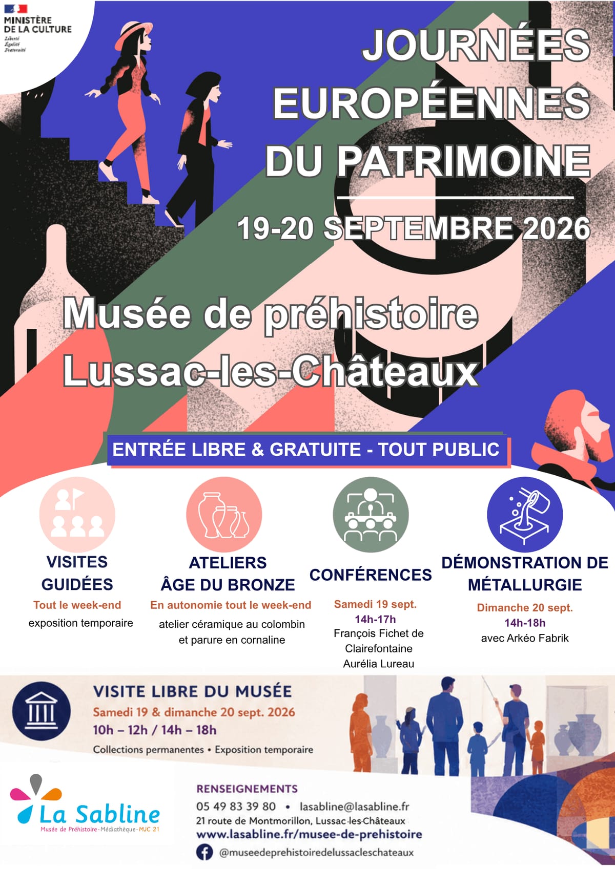 Journées Européennes du Patrimoine — Lussac-les-Châteaux