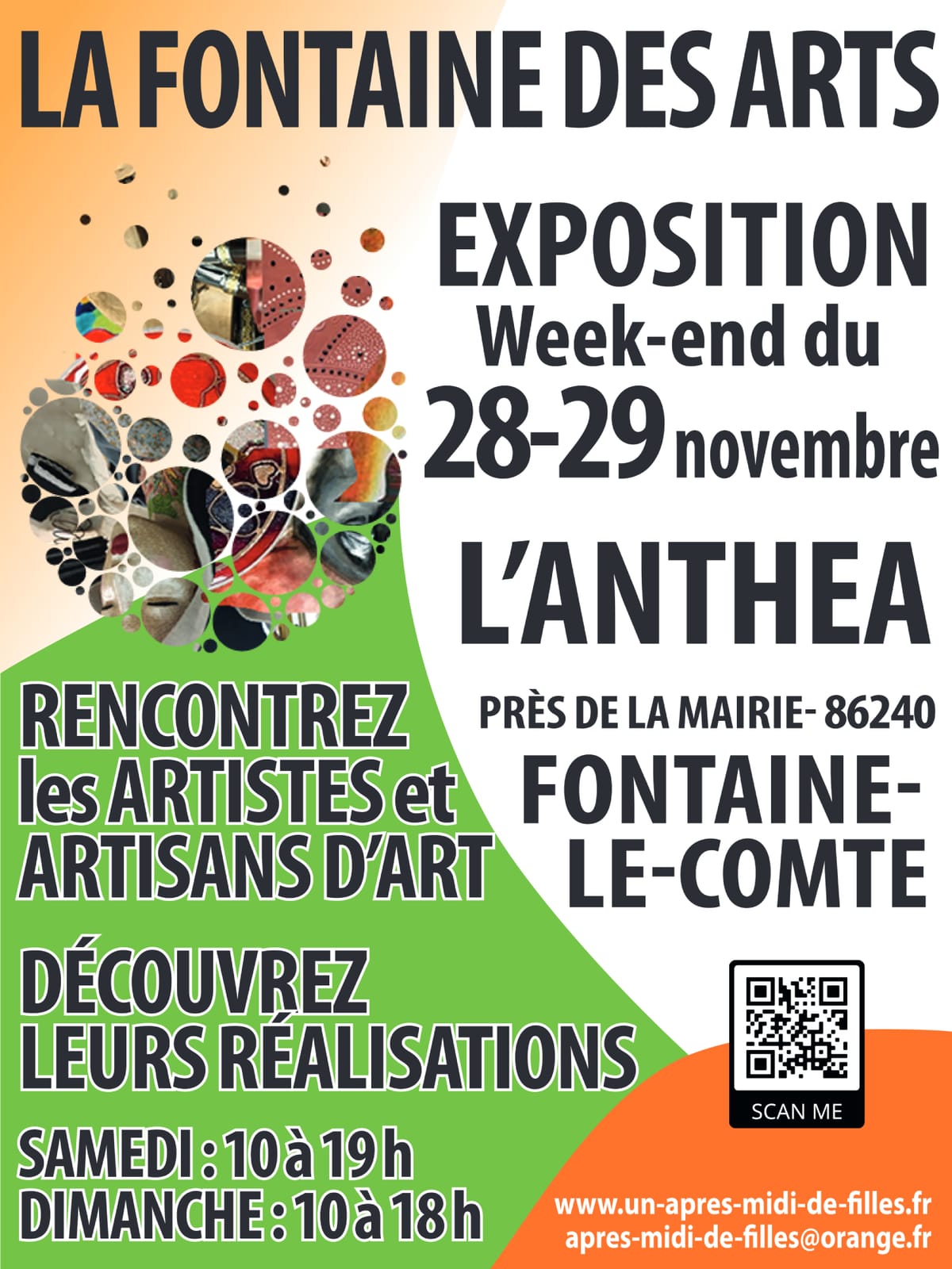 Exposition La Fontaine des Arts — Fontaine le Comte