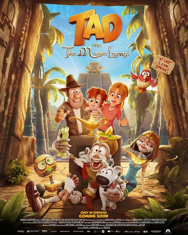 Ciné: Tad l'explorateur et la lampe — Chauvigny