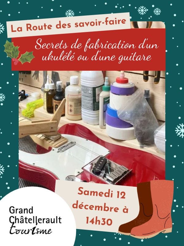 Visite de l'atelier d'une luthière — Châtellerault