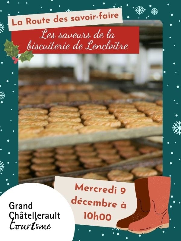 Les saveurs de la biscuiterie — Lencloître