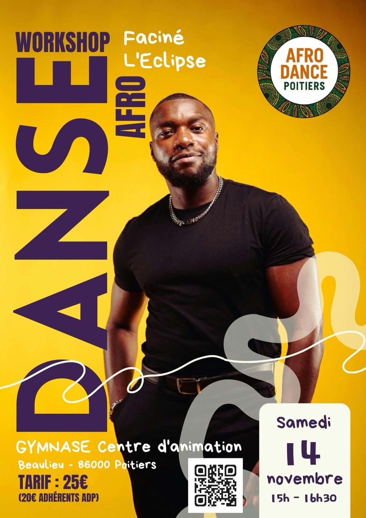 WORKSHOP DANSE AFRO DANCE POITIERS — Poitiers