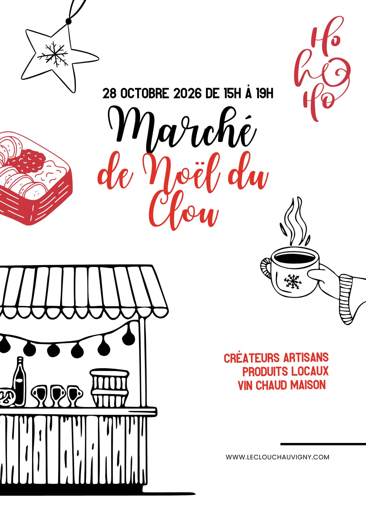 Mini marché de Noël du Clou — Chauvigny