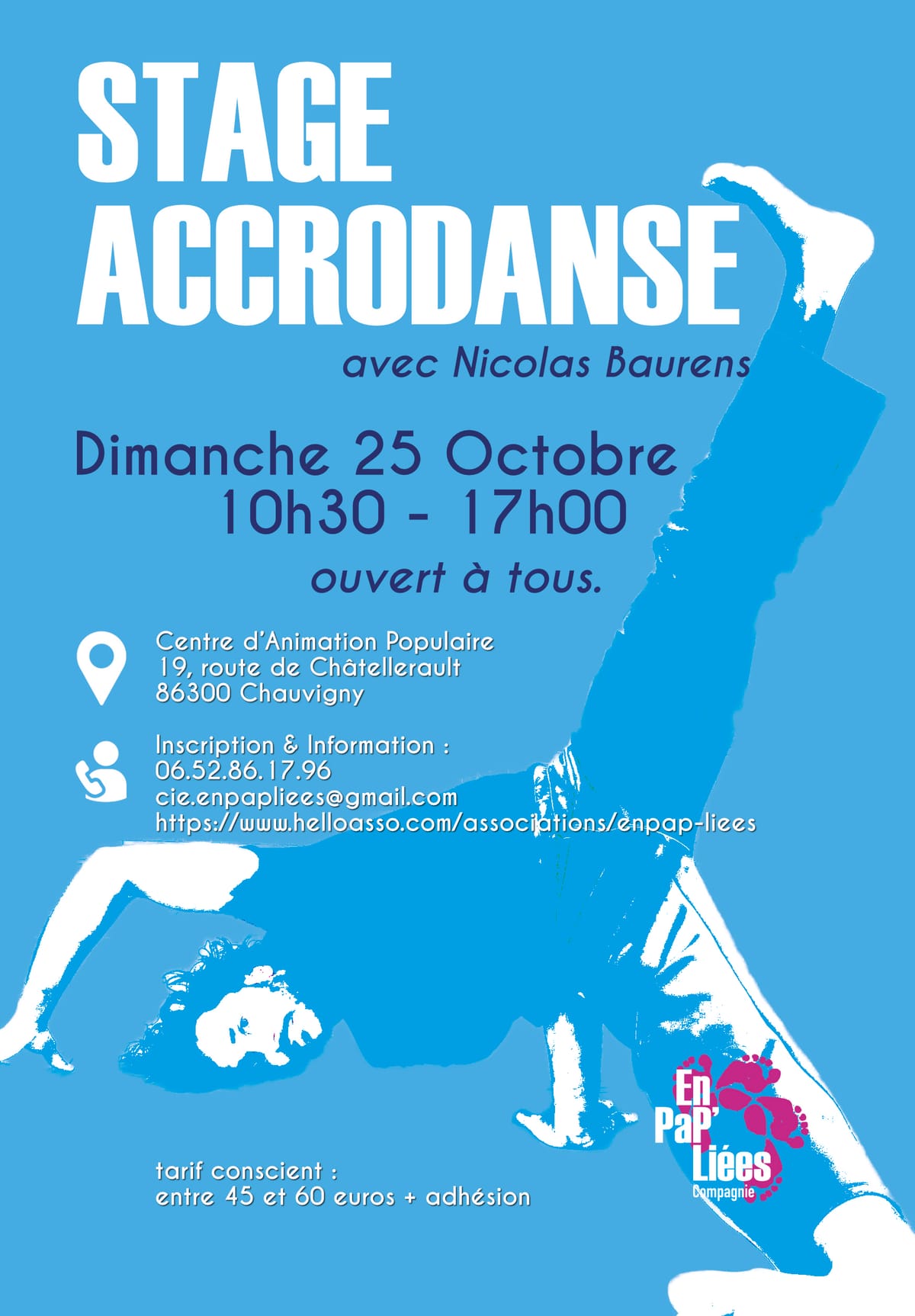 Stage initiation Accrodanse — Chauvigny