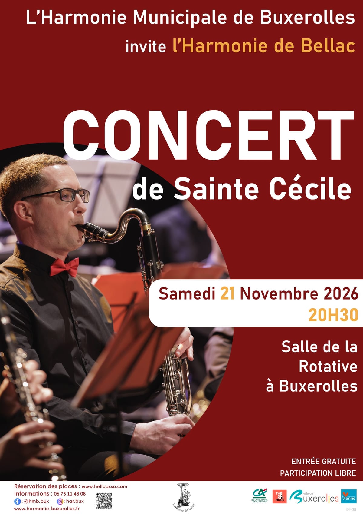 CONCERT DE SAINTE CECILE — Buxerolles