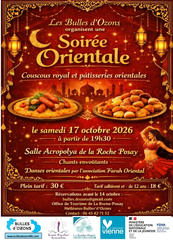 SOIREE ORIENTALE — La Roche-Posay