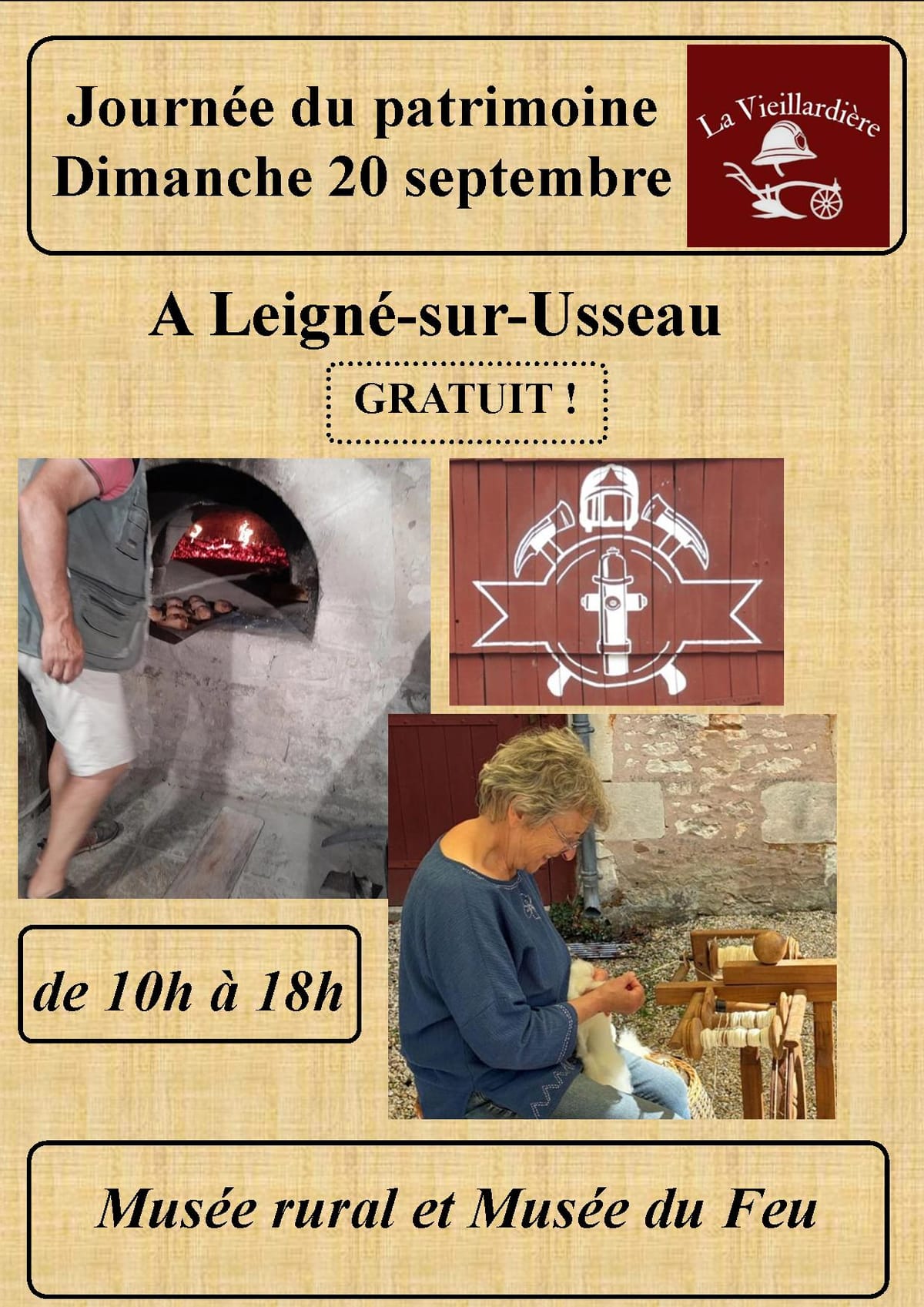 Journée du Patrimoine — Leigné sur Usseau