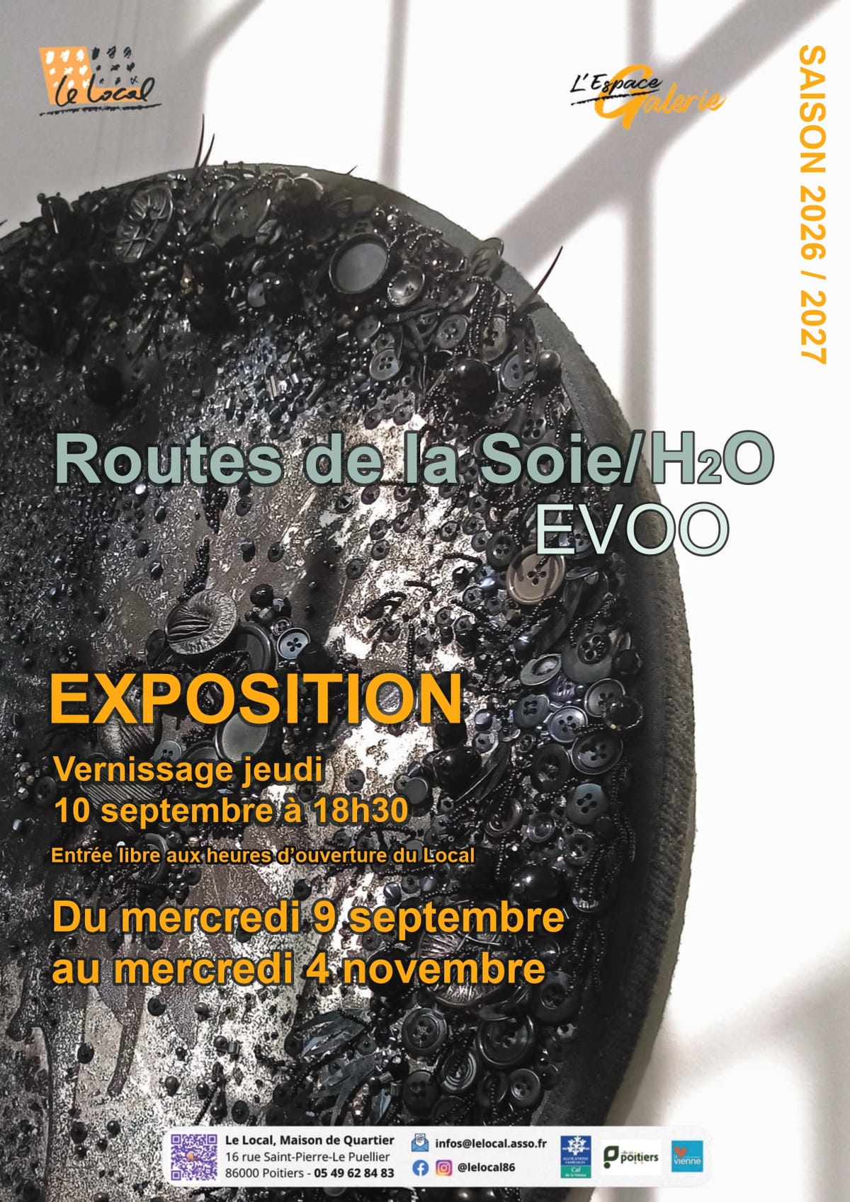 Routes de la Soie / H₂O par EVOO — Poitiers