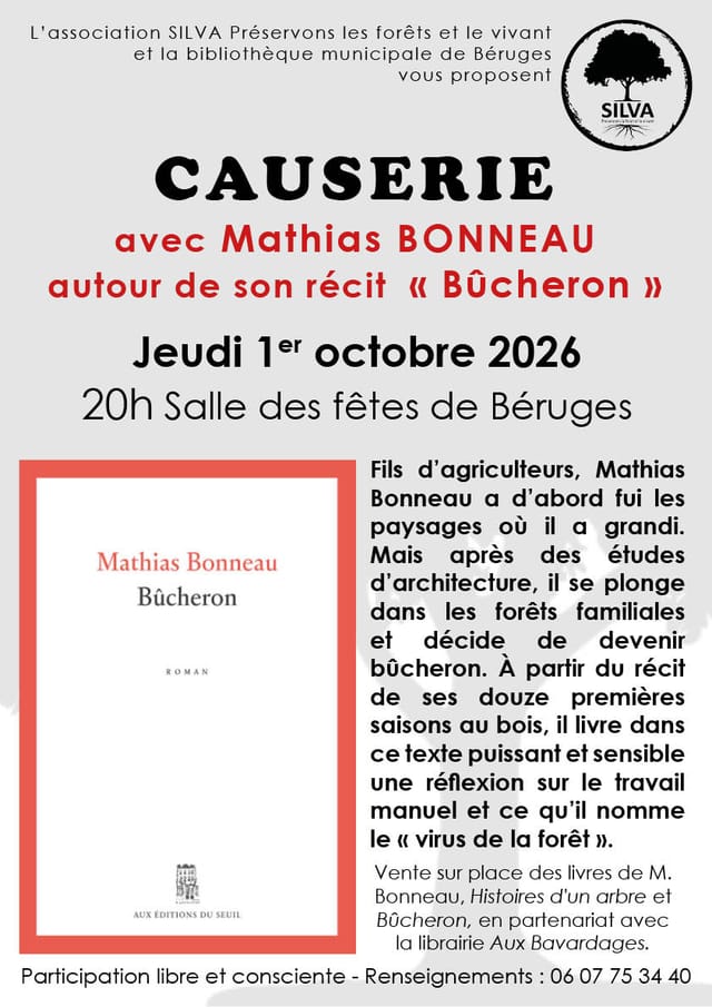 Causerie avec Mathias Bonneau — Béruges