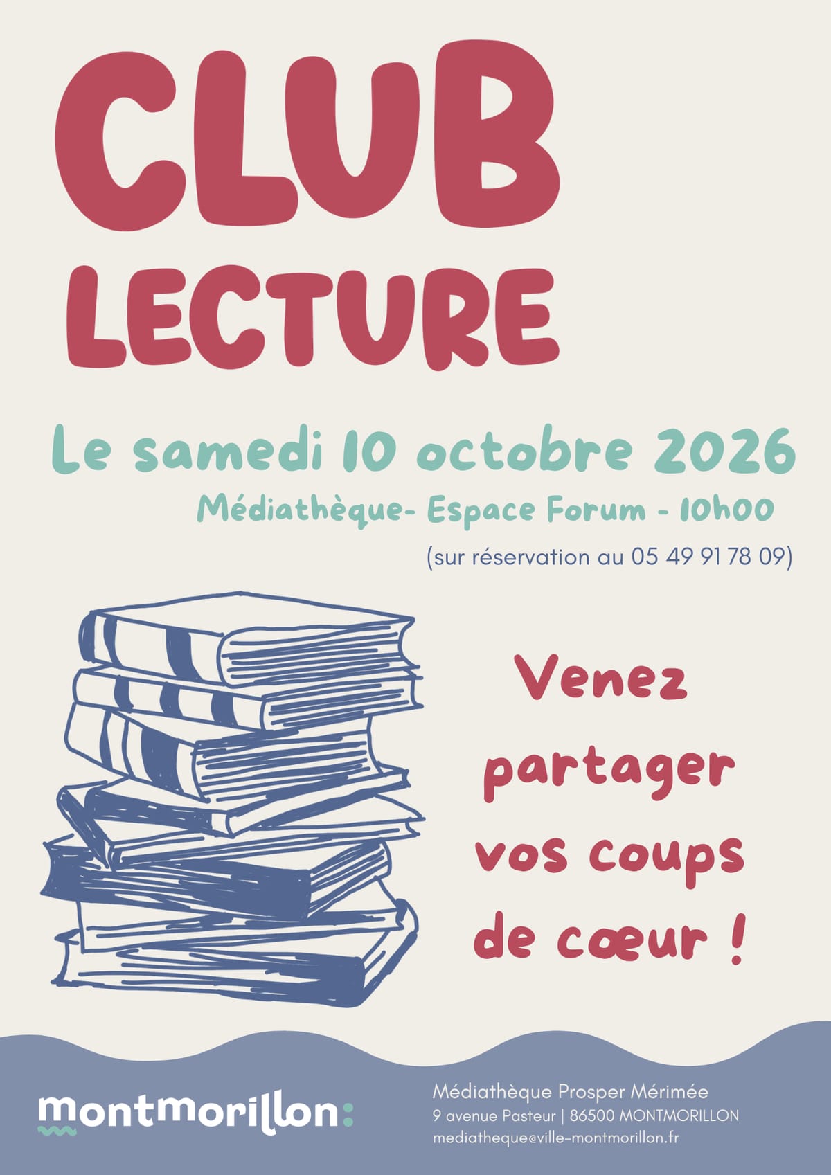 Club lecture — Montmorillon
