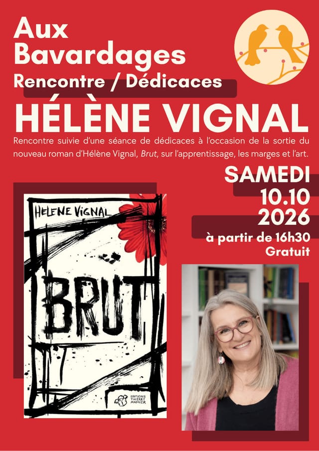 Rencontres-dédicaces Hélène Vignal — Poitiers