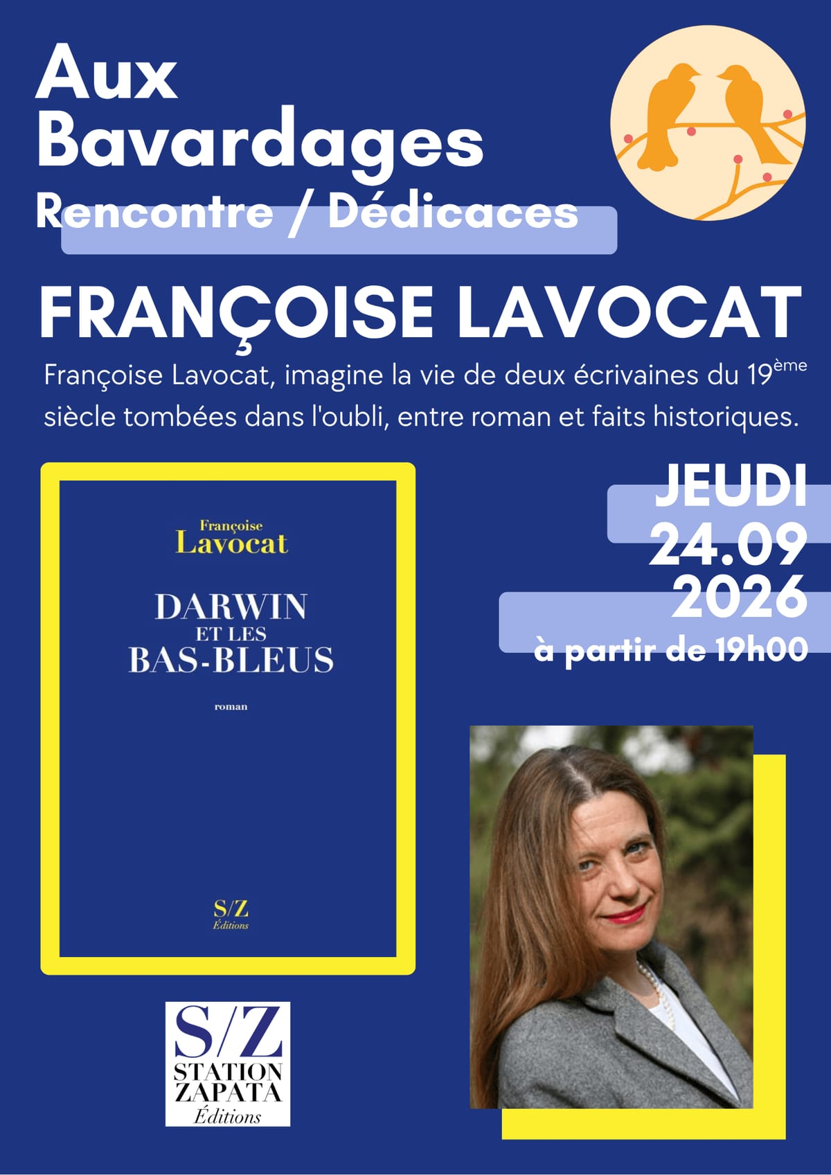 Dédicaces Françoise LAVOCAT — Poitiers