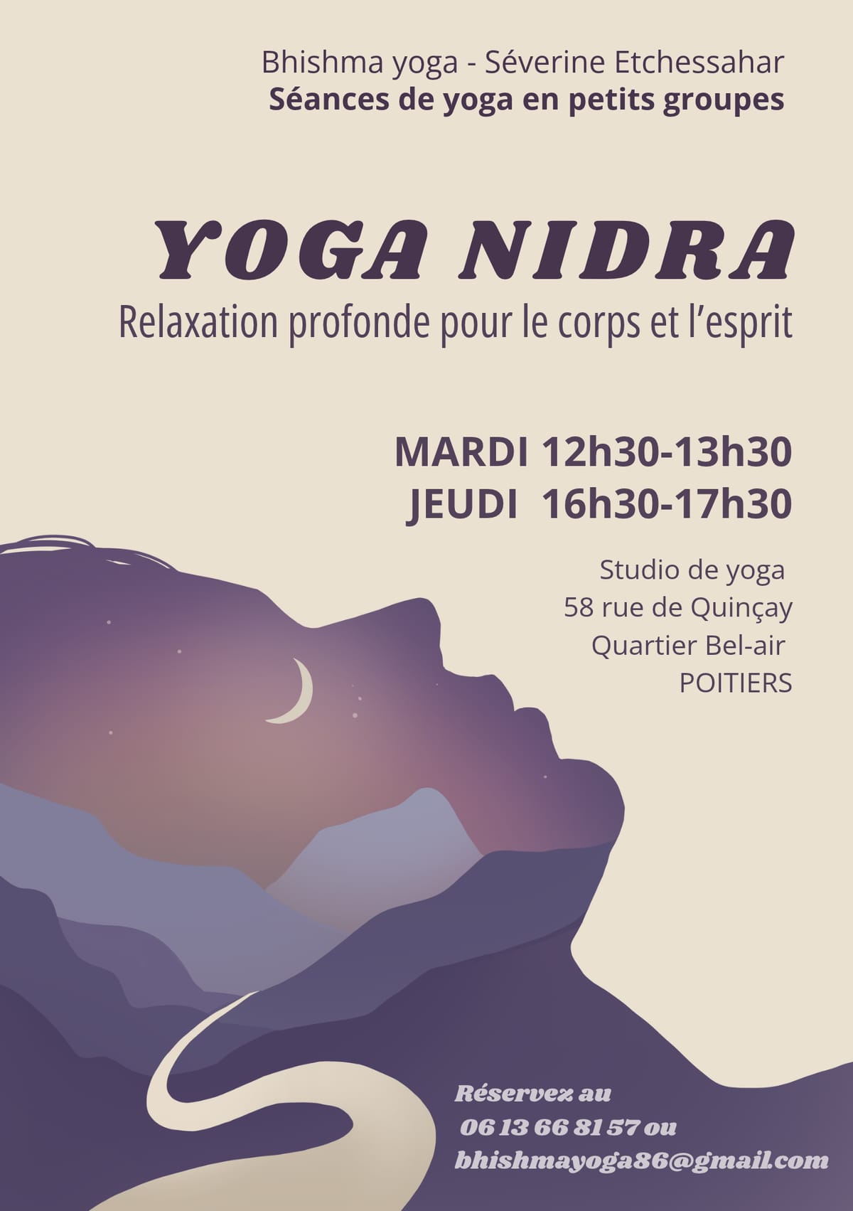 Yoga Nidra — Poitiers