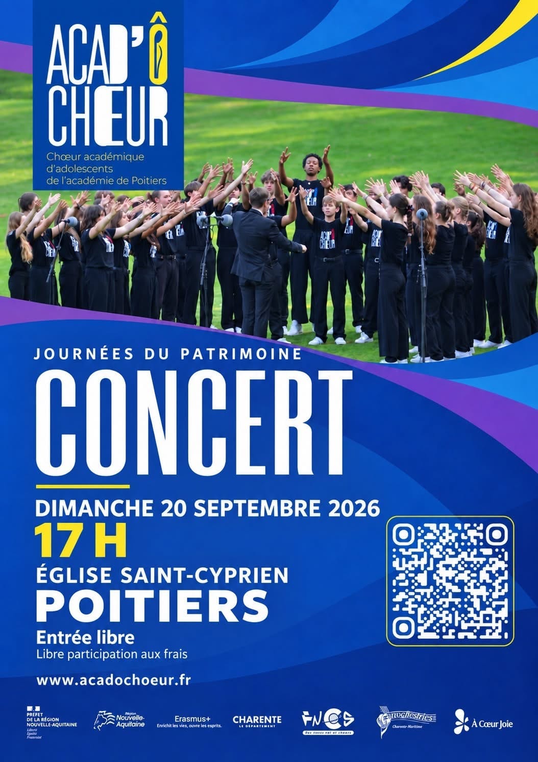 Concert Acad’ÔChœur — Poitiers