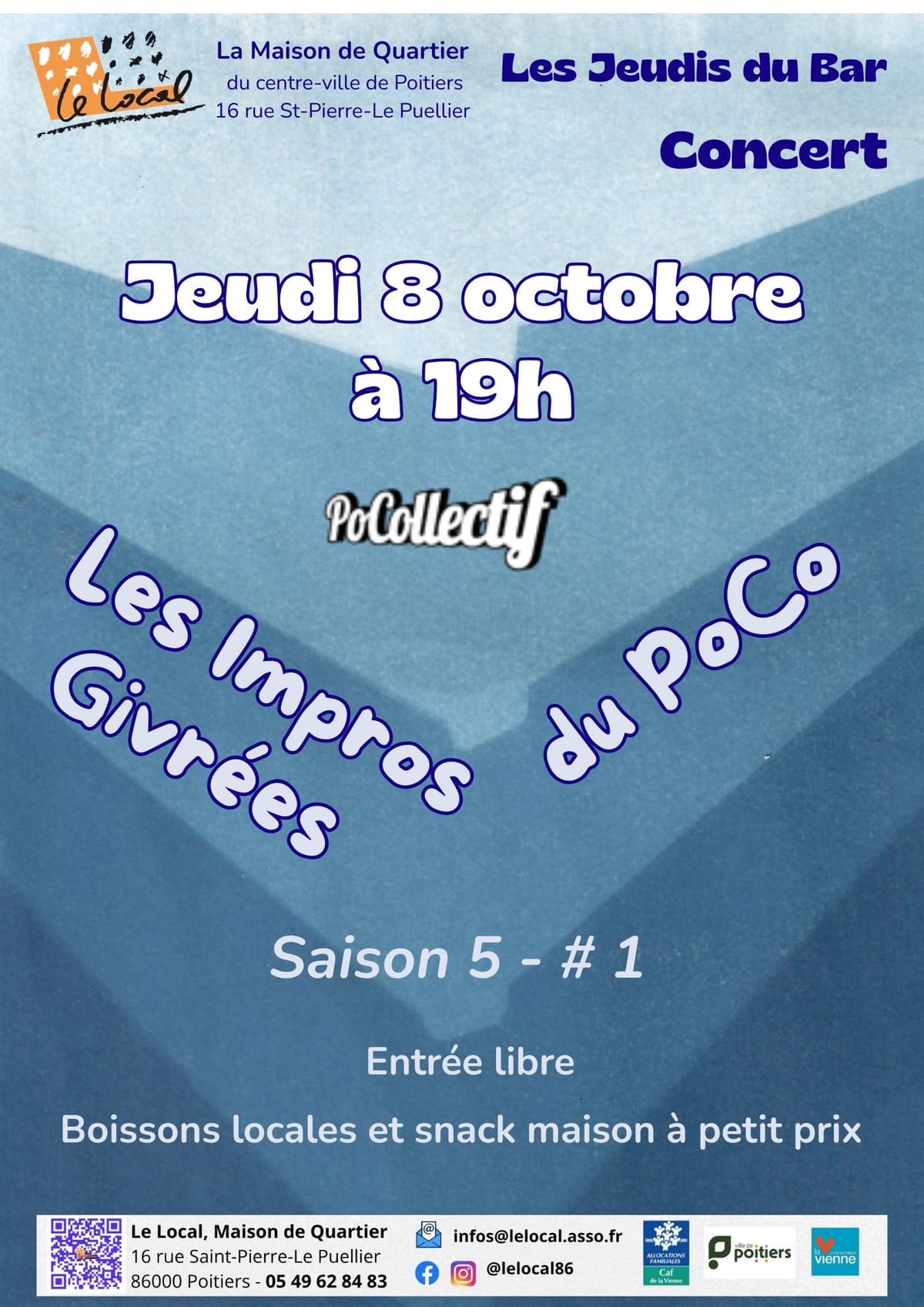 Concert: Les Impros Givrées du PoCo — Poitiers