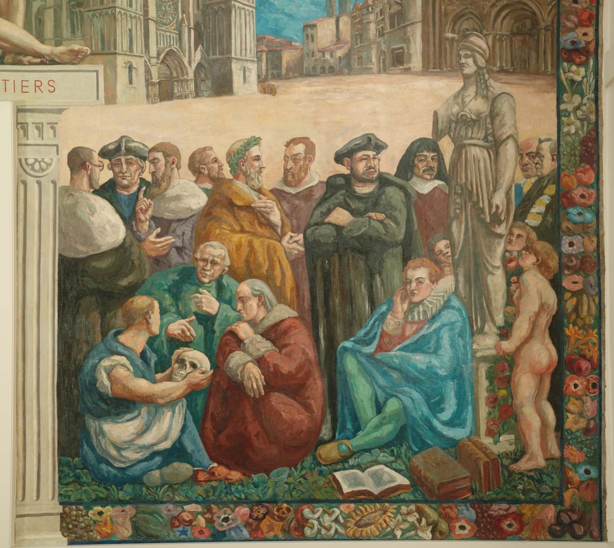 Les décors peints de Pierre Girieud — Poitiers