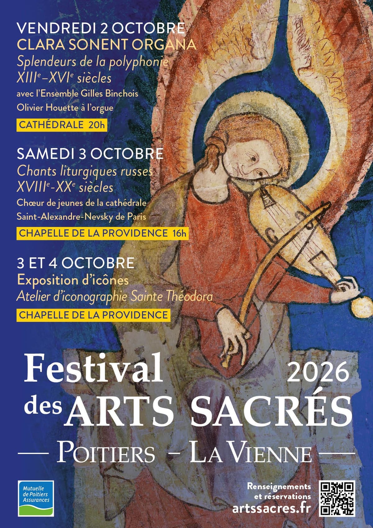 concert chants orthodoxes — Poitiers