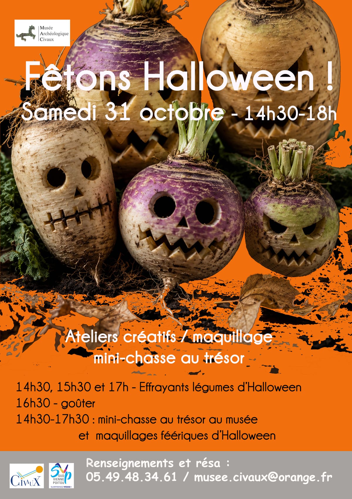 Fêtons Halloween ! — Civaux