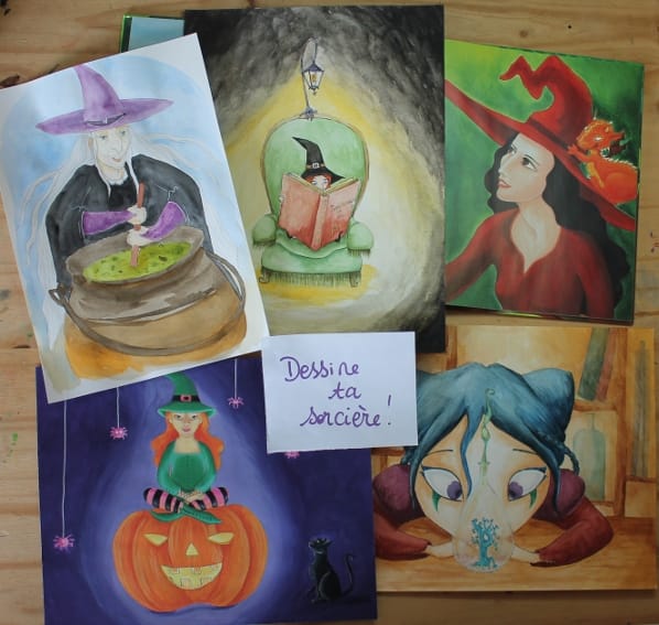 Arts-pastiques pour Halloween — Ligugé