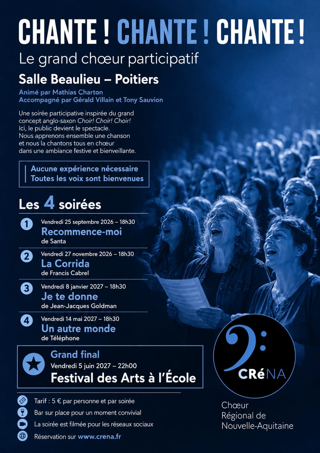 Chante, chante, chante — Poitiers
