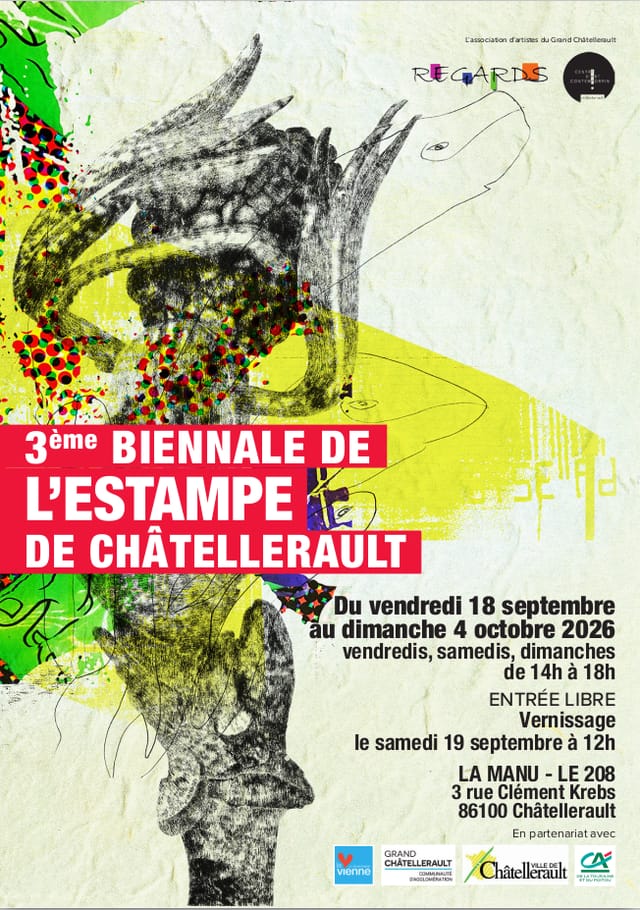 3e Biennale de l'estampe — Châtellerault