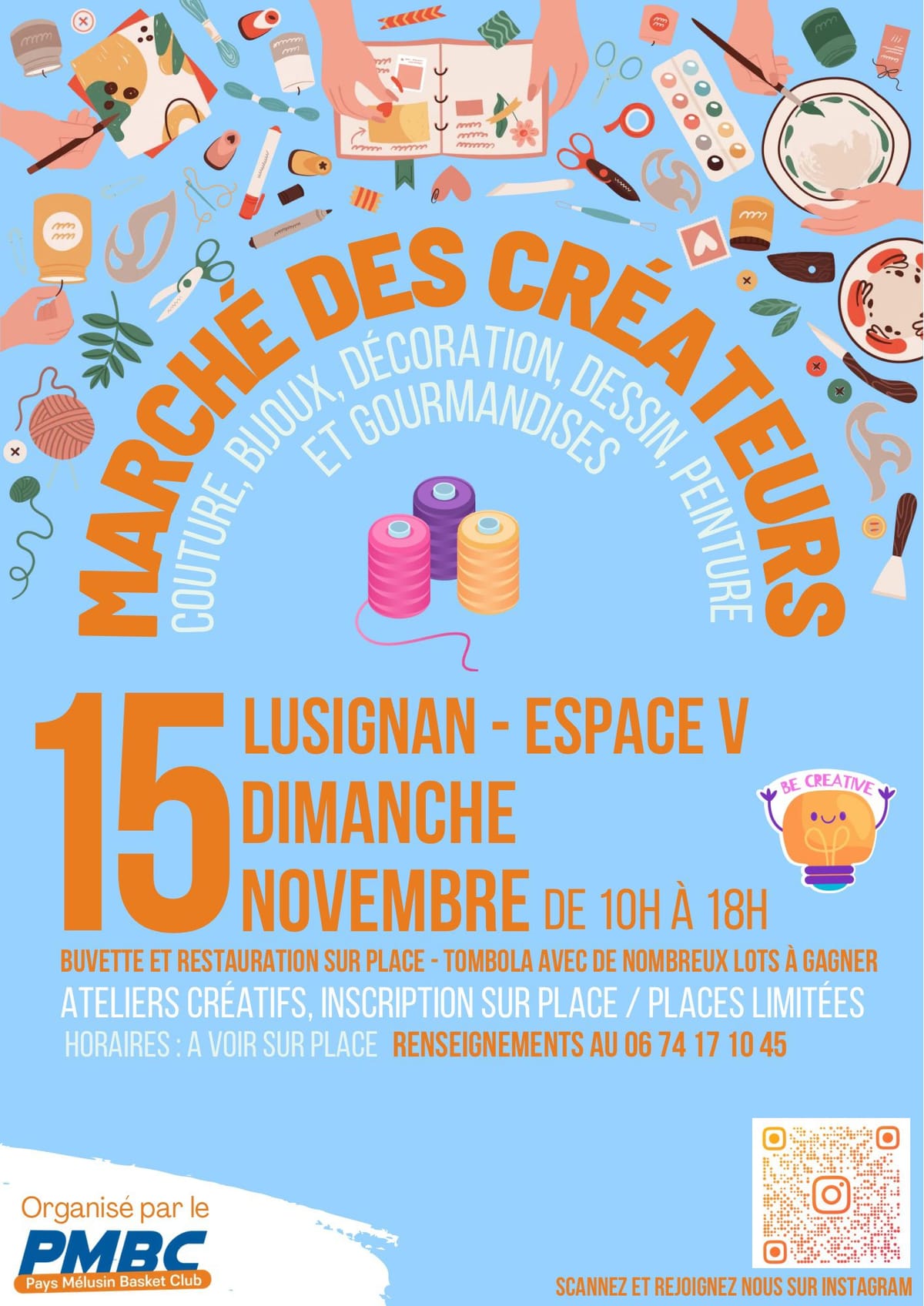 Marché de créateurs — Lusignan