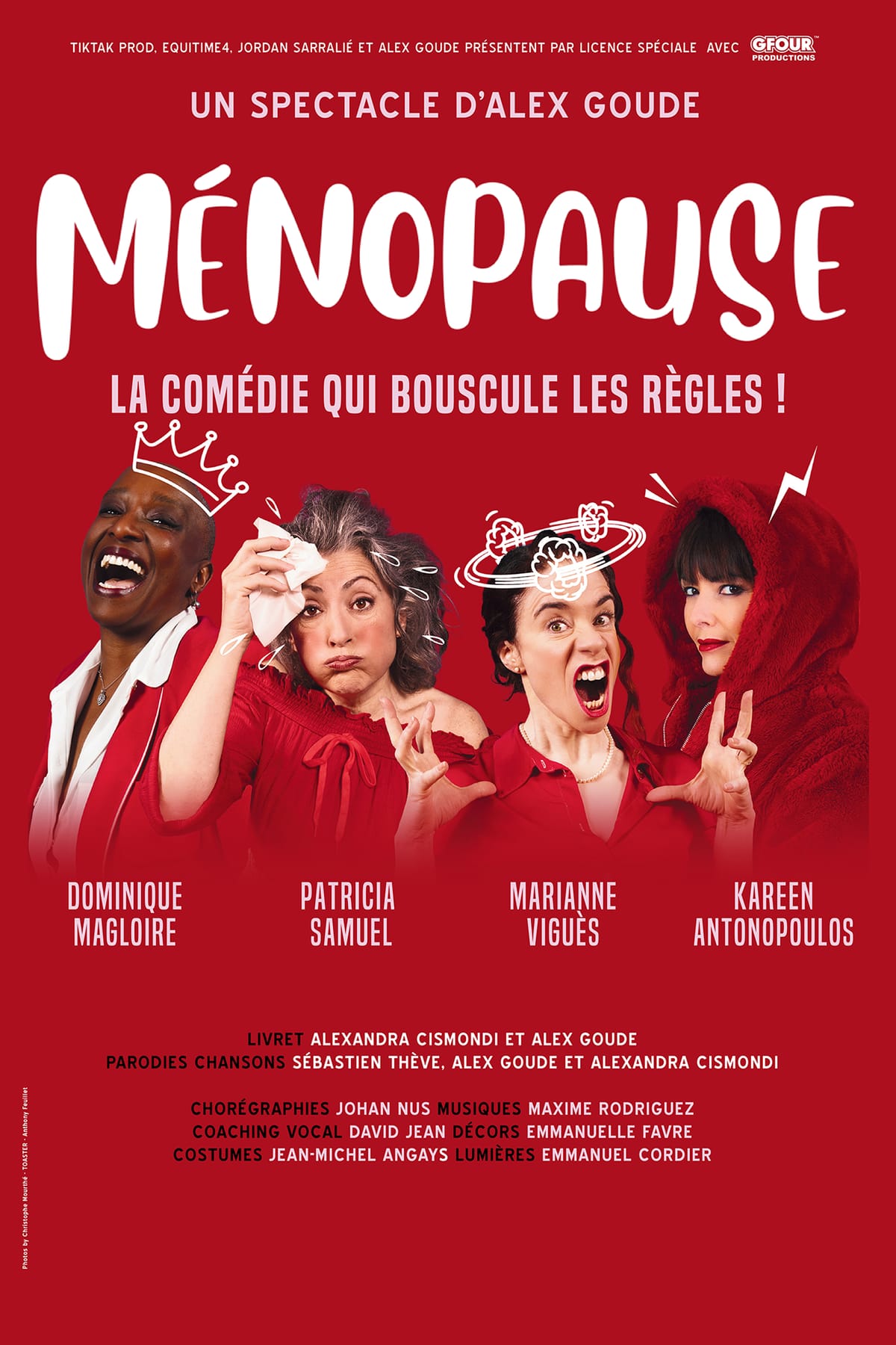 " Ménopause " d'Alex Goude — Saint-Benoît