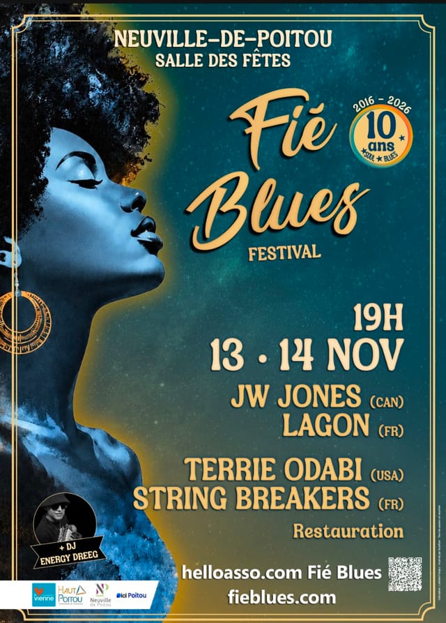Fié Blues soirée anniversaire — Neuville de Poitou