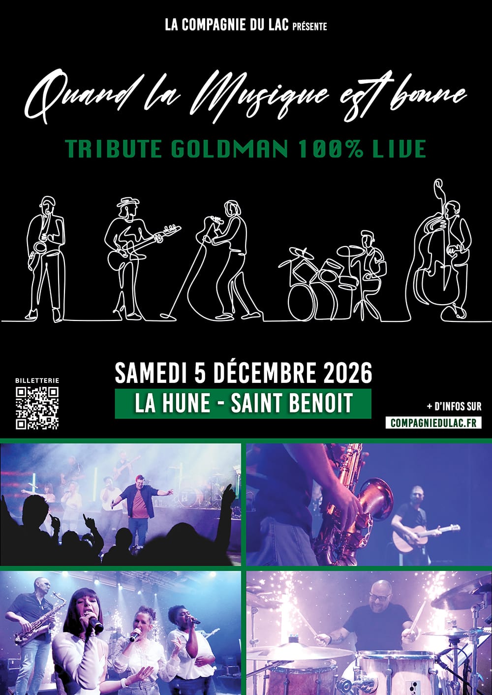 Goldman Tribute 100% Live — Saint-Benoît
