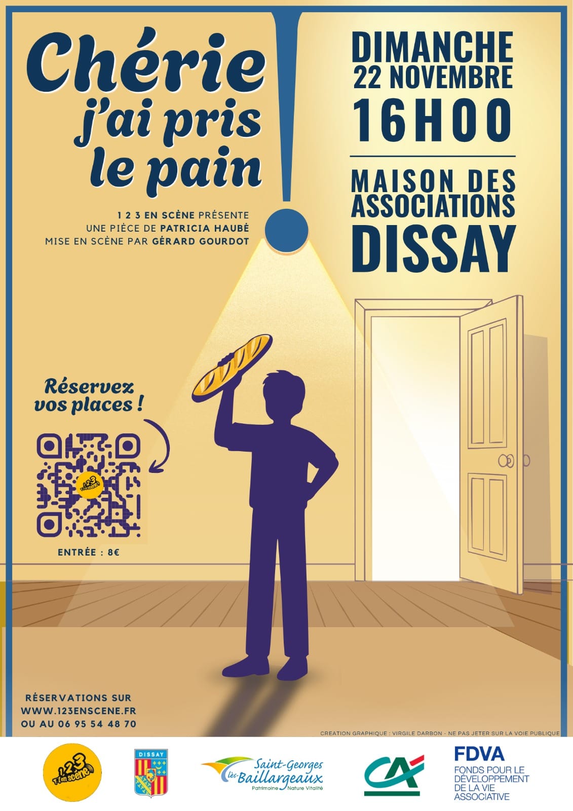 Théâtre Chérie, j'ai pris le pain ! — Dissay