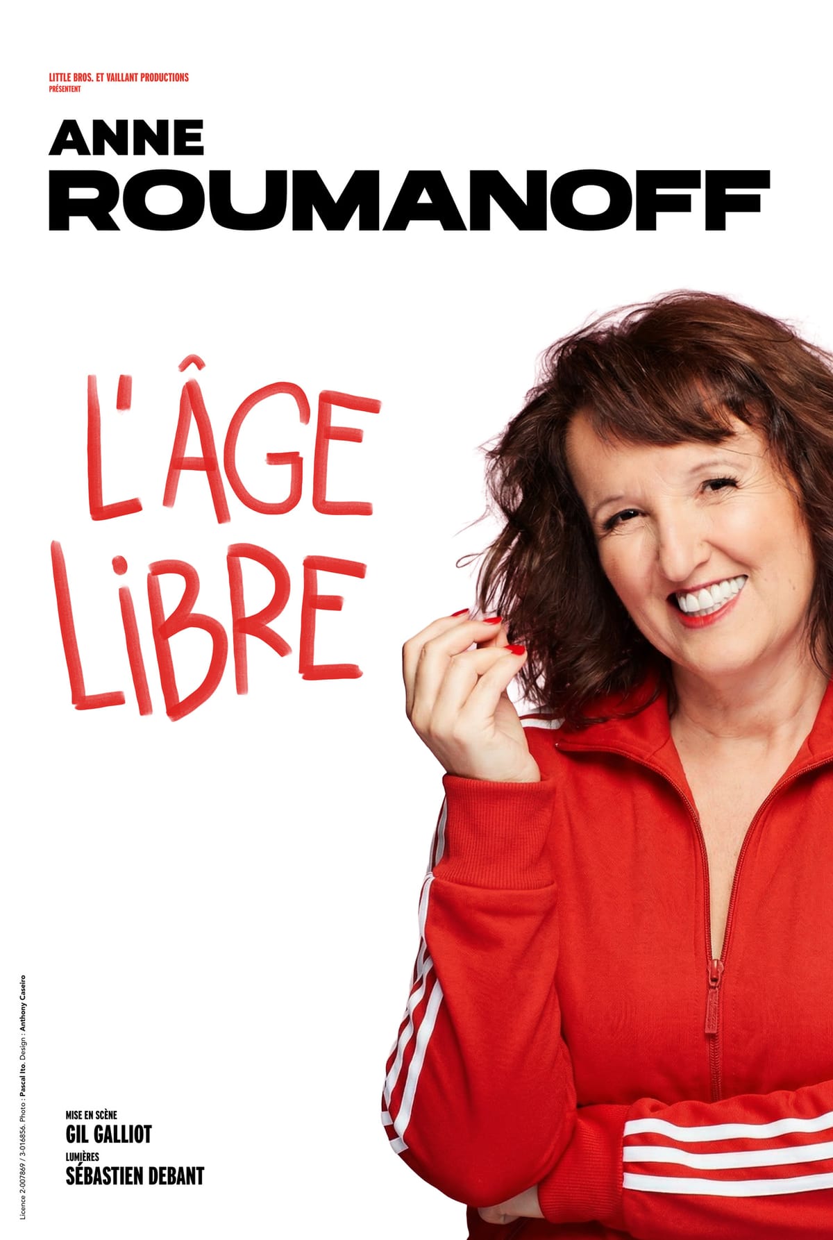 "L'Age libre", Anne Roumanoff — Saint-Benoit