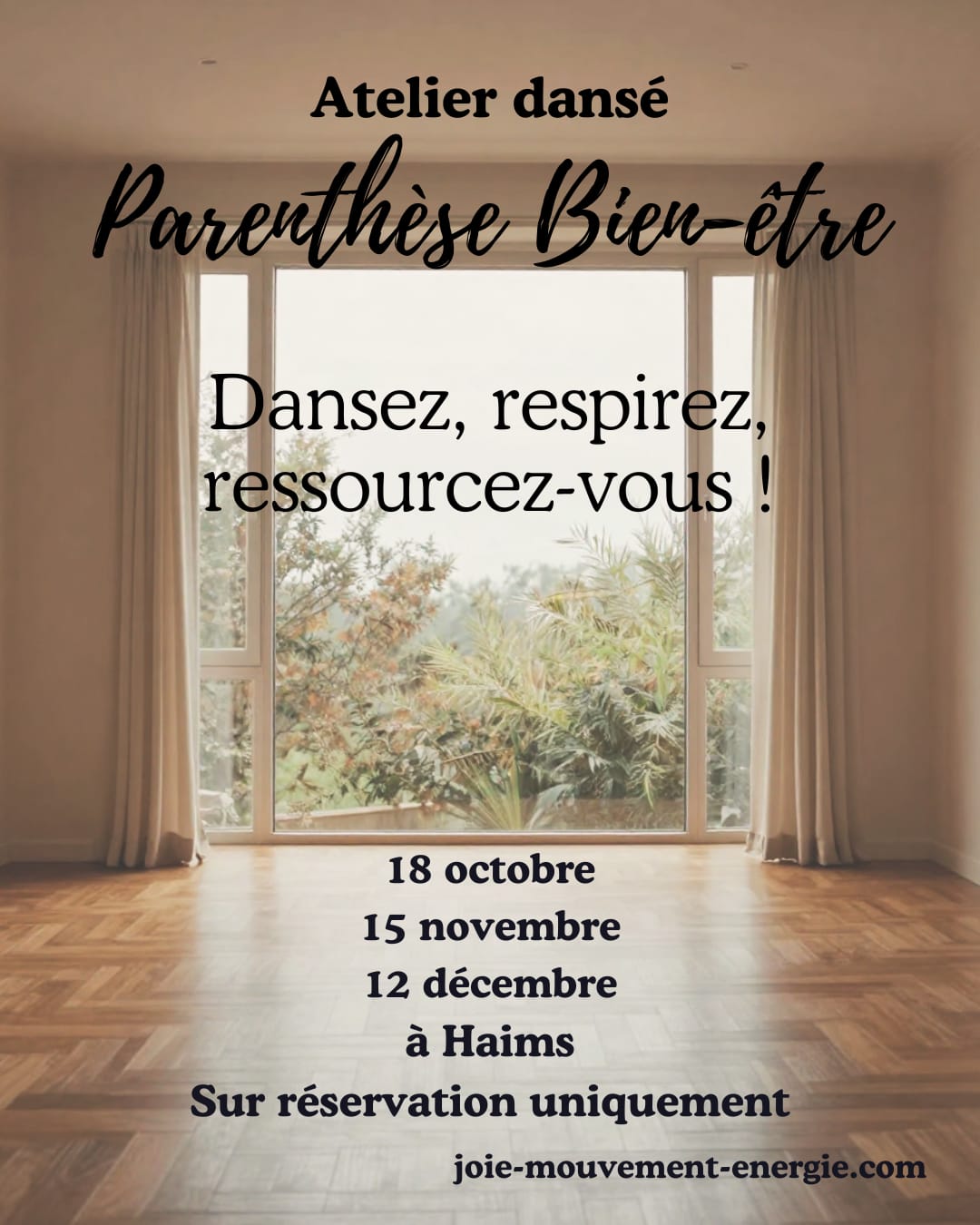 Dansez, respirez, ressourcez-vous — Haims