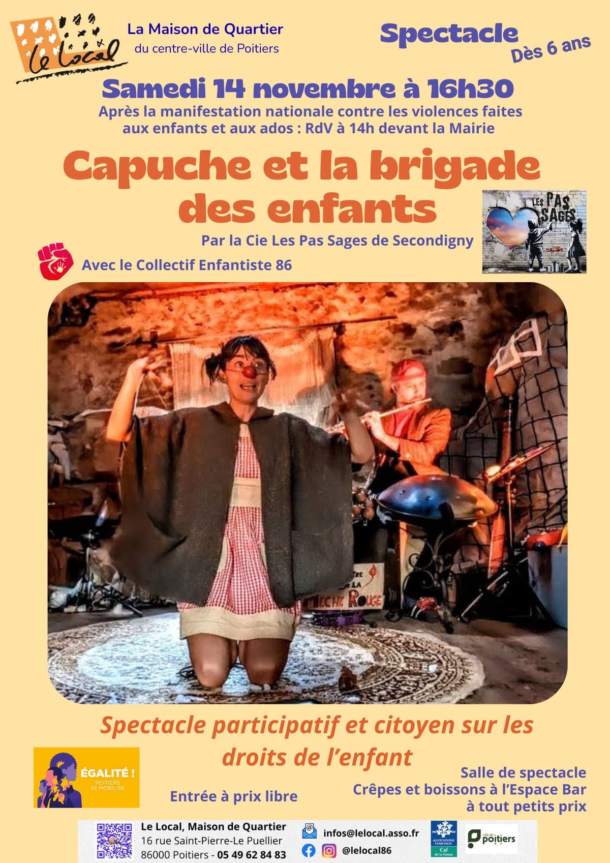 Capuche et la brigade des enfants — Poitiers