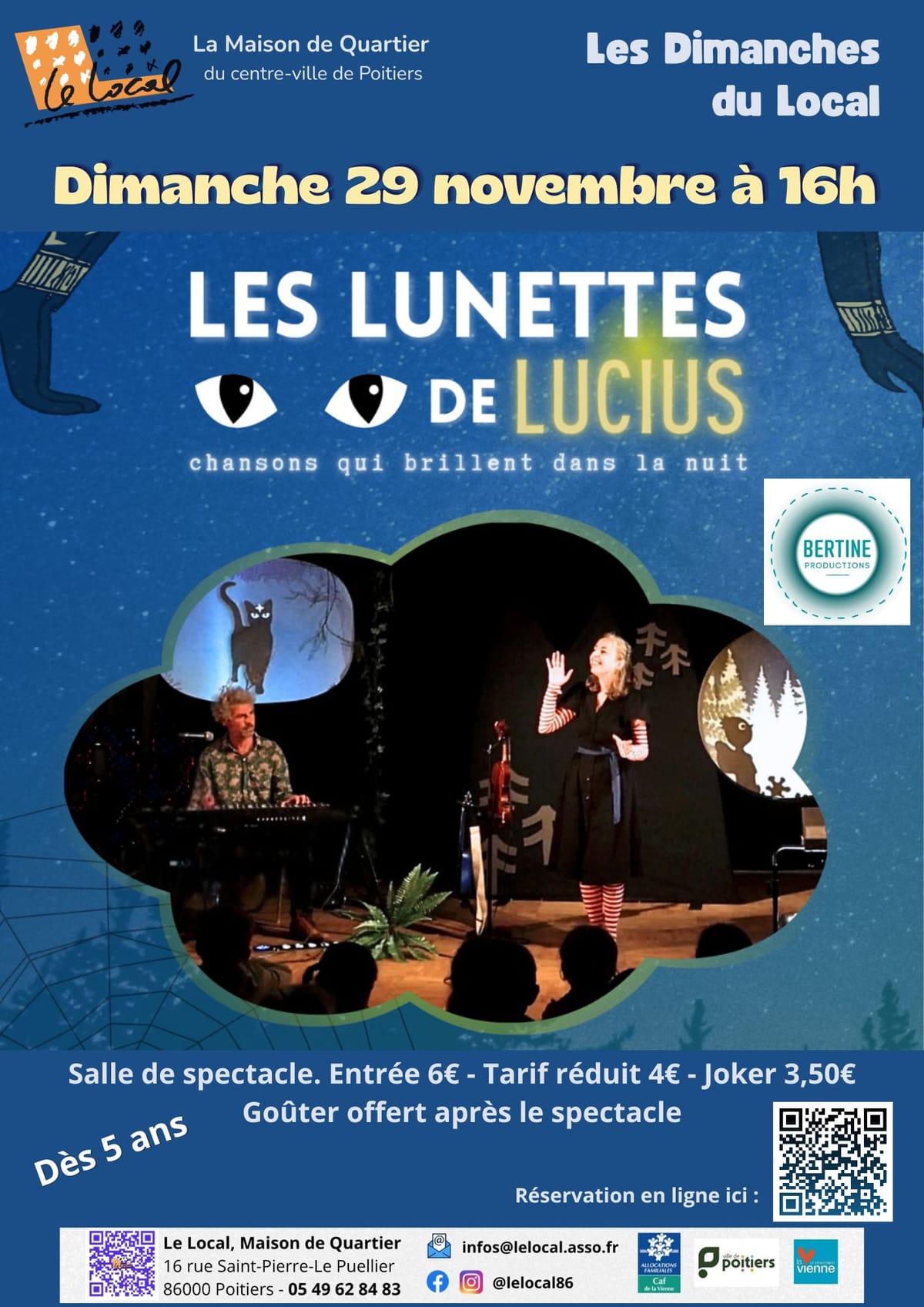 Les Lunettes de Lucius - Spectacle — Poitiers