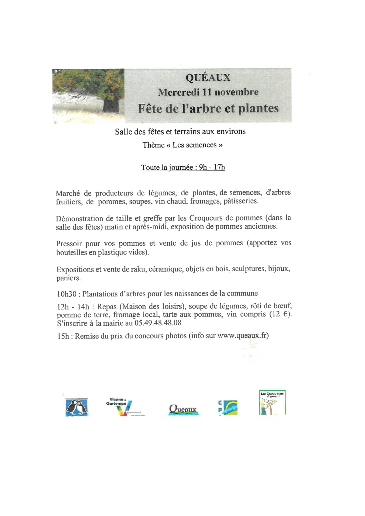 FETE DE L'ARBRE — Queaux